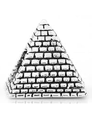 Sterling Silver Egyptian Great Pyramid Travel European Bead