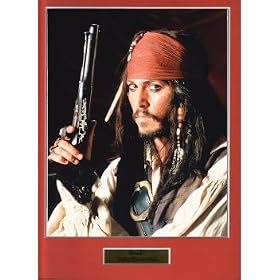 JOHNNY DEPP  HIGH QUALITY MOVIE MOUNTED PHOTO PRINT
