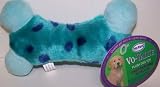 Vo-Toys Vo-Value Plush Speckle Bone 7.5in Dog Toy