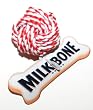 Milk-Bone Dog Toy, Small Braided Rope Ball Chew Toy (1 Toy)