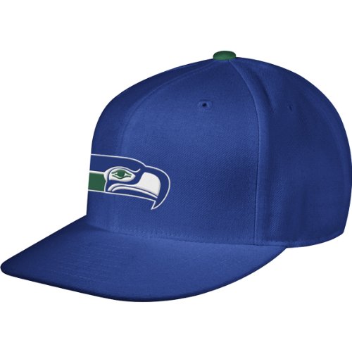 Mitchell & Ness Seattle Seahawks Fitted Throwback Hat 8 1/4