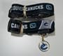 Vancouver Canucks Pet Accessories Set - Medium (6' Leash, Collar, and ID Tag)