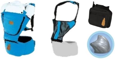 Bebe1 Complex Series 2 in 1 Upgrade Unisex Baby Hip Seat Carrier - Sky Blue