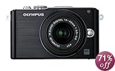 OLYMPUS ޥ PEN Lite E-PL3 󥺥å ֥å E-PL3 LKIT BLK