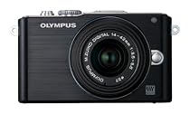 Olympus E-PL3 Compact System Camera - Black (M.ZUIKO Digital 14 -42mm II R Lens Kit)