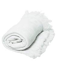 White Fringed Shawl