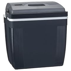 Ezetil Elektrok�hlbox E27 12V LCD, silber/grau, 39x28,5x43 cm