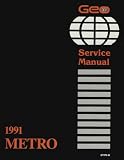1991 Geo Metro Service Manual