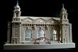 Signed and Dated Limited Edition Architectural Model of Ellis Island By Timothy Richards Signed and Dated Limited Edition Architectural Model of Ellis Island By Timothy Richards