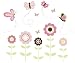 WallPops WPK0020 Butterfly Garden Wall Art Kit