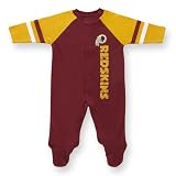 NFL Redskins Infant Snap Front Sleep 'N Play, 3-6 Months