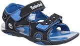 Timberland Toddler/Little Kid Riverquest Sandal,Black/Blue,8 M US Toddler Image