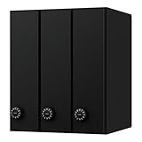 ナスタ:D-ALL　集合郵便受箱（屋内仕様）3戸用　前入後出 KS-MB3101P-3LT-BK