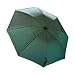 LAMPS BEAUTIFUL Rain or Sun Deluxe Green Automatic Push Button Folding Umbrella
