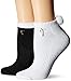 LPGA SOCKS and LEGWEAR Women's Embroidered Cushioned Pom Pom (2 Pair Pack)
