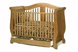 Stork Craft Aspen Stages Crib With Drawer In Oak