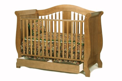 Baby: Stork Craft Aspen Stages Crib With Drawer In Oak