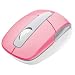 Trust optische Maus schnurlos pink