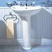 American Standard 0236.411.225 Cadet Pedestal Sink, Daydream