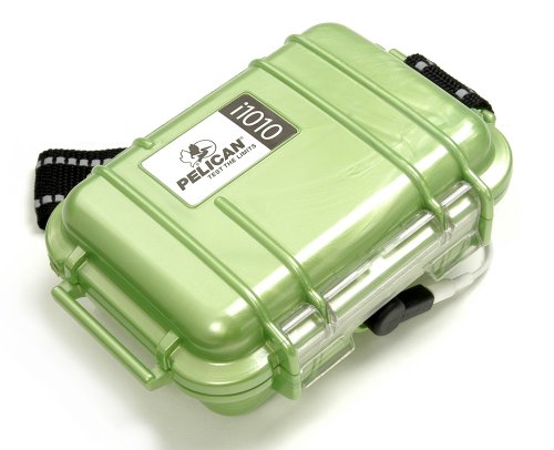Pelican i1010 Waterproof Case for iPod (Green)