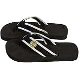 NHL Boston Bruins Unisex Basic Flip Flop - Black (X-Small)