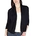Merona&reg; 3/4 Sleeve Open Cardigan - Ebony