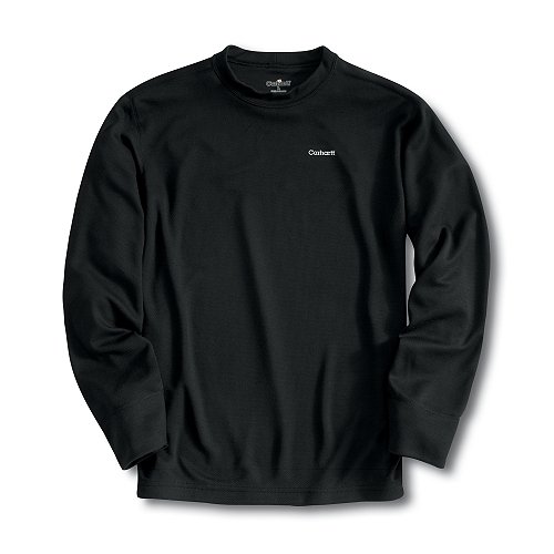 Buy Carhartt Mens Work-Dry Midweight Thermal Crew Neck Underwear Top by Carhartt