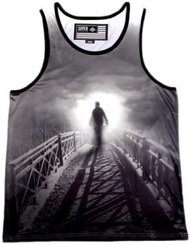 Super Massive Men's Journey Photo Sublimated Tank X-Large Full Color