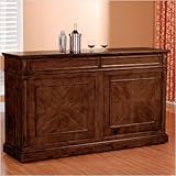 Park View Large Bar in Medium Brown Oak - Hillsdale Furniture - 4186-890