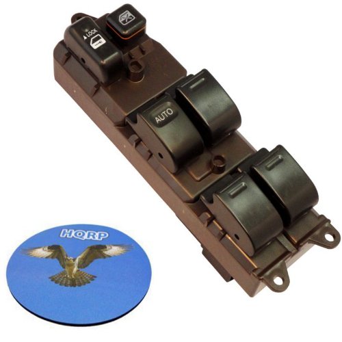 HQRP Master Control Window Switch for Toyota Matrix 2003 2004 2005 2006 2007 2008 plus HQRP Coaster On Sale