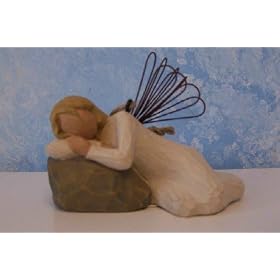 Dreaming Angel Ornament By Willow Tree
