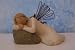 ANGEL, DREAMING ORNAMENT