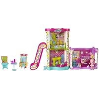 Polly Pocket Designables Courtyard and Bedroom Playset