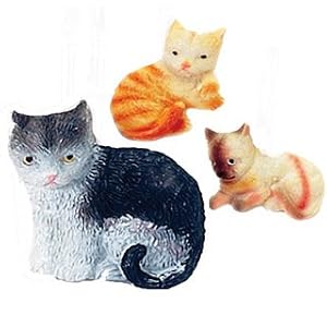Cats Kittens Shower Curtain Hooks - set of 12