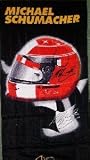 FERRARI MICHAEL SCHUMACHER FORMEL 1 F1 F MIT BRILLE STRANDTUCH BADETUCH