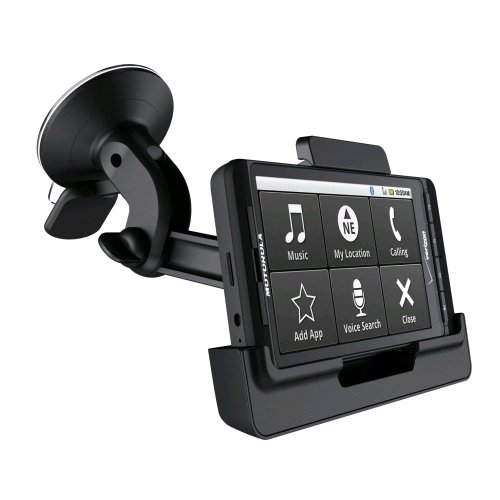Motorola Vehicle Dock for DROID X & Droid X2 with Rapid Car Charger - Motorola Retail Packaging