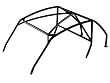 Dragonfire Racing Can Am Commander Two-Seat Radius Cage. DFR-5TC
