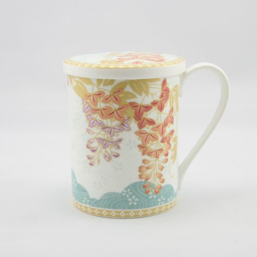 Fine Bone China Midori Mug Set with Lid