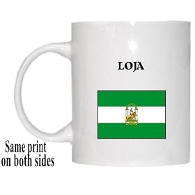 Andalusia (Andalucia) - "LOJA" Mug