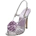 Miss Me Women's Dazzle-19 Slingback Flower Ornament Sandal
