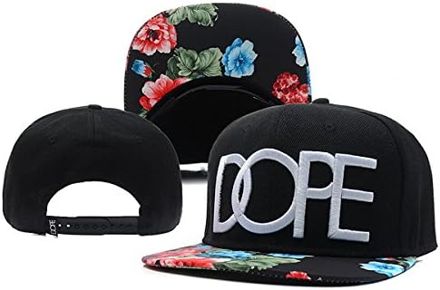 Dope The League Heather Adjustable Cap Floral Snapback Cap Hat