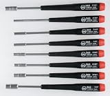 Wiha 26591 Precision Inch Nut Driver Set, 8 Piece