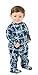 PajamaGram Blue Snowflake Fleece Matching Family Pajama Set