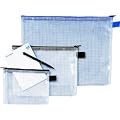 HETZEL Dokumententasche Mesh Bag A5/1300257 transparent Weichfolie