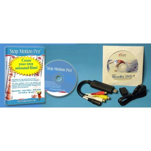 Stop Motion Pro v7 Action! + Video Adapter Kit