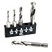 Professional-Grade HSS Stubby Drill Bit Set for Tight Fits - Hex Shank