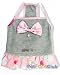 Pet Supplies : Pink Butterfly Dog Dress Medium