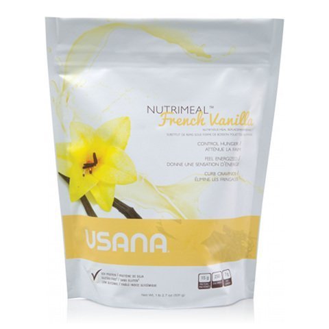 USANA Nutrimeal French Vanilla, Protein Drink Mix (9 Servings, 1 lb 3 oz)