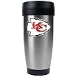 Kansas City Chiefs NFL 16oz Stainless Steel Travel Tumbler - Primary Logo
