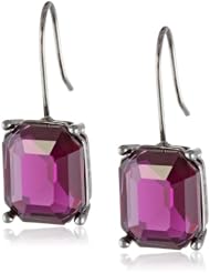 Jessica Simpson Pop Rocks Amethyst Earrings